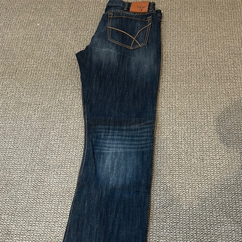 Men's Dark Blue Jeans